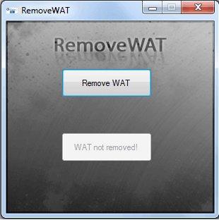 Removewat-2.2.8 Windows 7 Activator