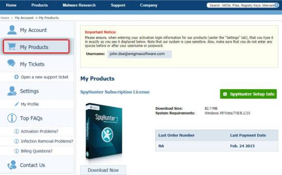 SpyHunter 5 Serial Key free download