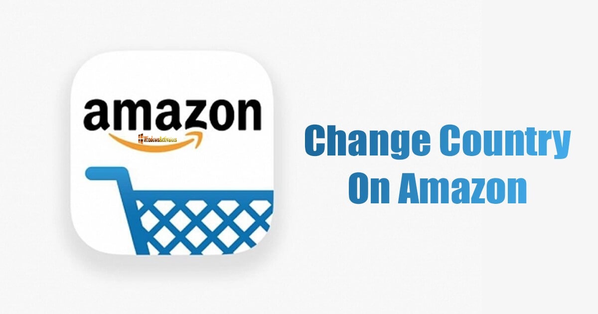 How to Change Country on Amazon key-ink